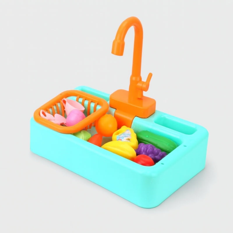 Mini Water Playset for Kids | Interactive Fun with Faucet and Toys