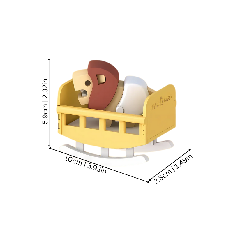 3D Animal Puzzle Toy | Stimulates Imagination and Problem Solving