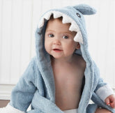 Baby Bathrobe with Animal Ears | Soft Cotton for Cozy Comfort