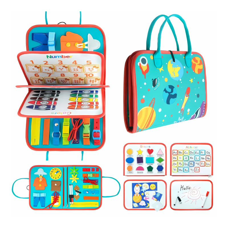 Montessori Sensory Board | Portable Learning Adventure for Kids