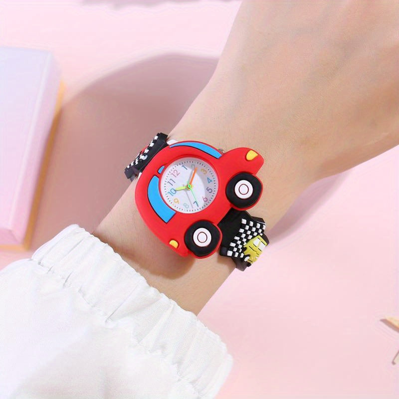 3D Race Car Kids Watch | Fun and Educational Timepiece