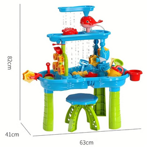 Kids Sand and Water Play Table | Durable Outdoor Fun with Accessories