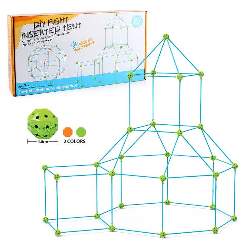 Tent Building Kit for Kids | Creative and Eco-Friendly Fun