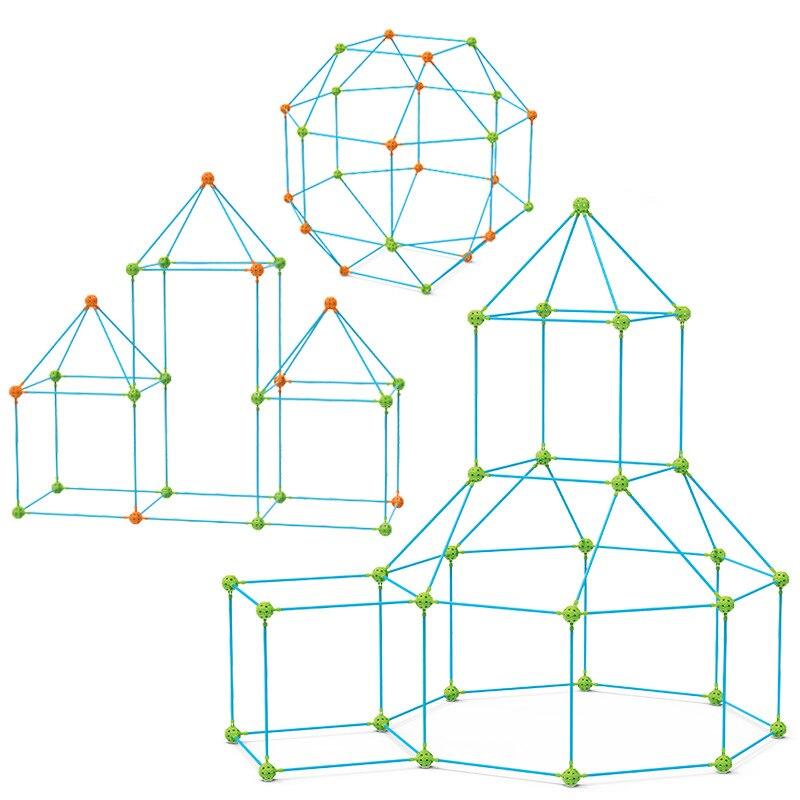 Tent Building Kit for Kids | Creative and Eco-Friendly Fun