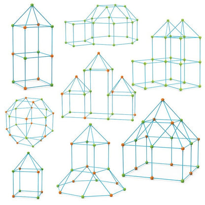 Tent Building Kit for Kids | Creative and Eco-Friendly Fun