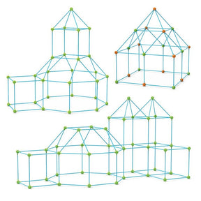 Tent Building Kit for Kids | Creative and Eco-Friendly Fun