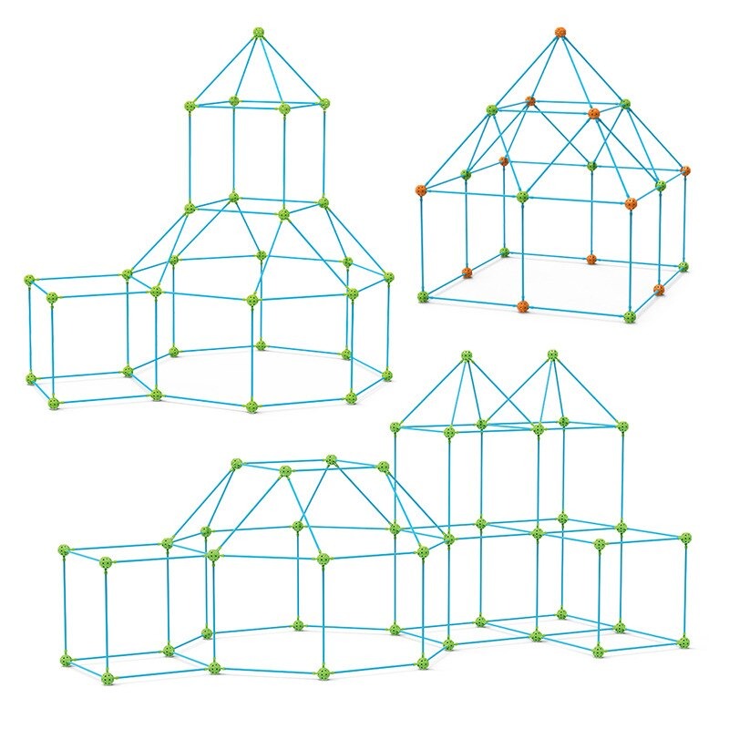 Tent Building Kit for Kids | Creative and Eco-Friendly Fun