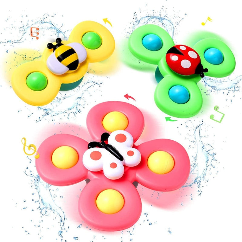 Rotating Bath Toy for Kids | Engaging Water Play with Suction Cup