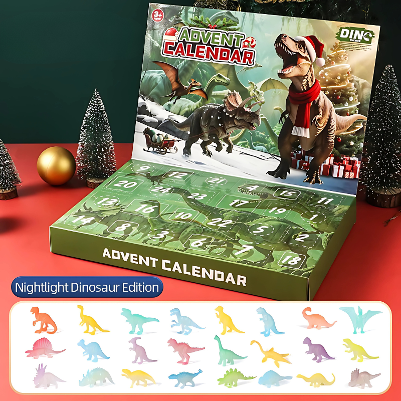 Dinosaur Advent Calendar | 24 Days of Holiday Fun