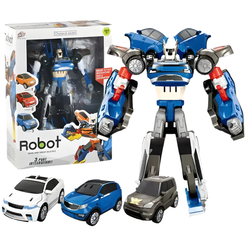 Transformable Robot Car Toy | 3-in-1 Action-Packed Adventure