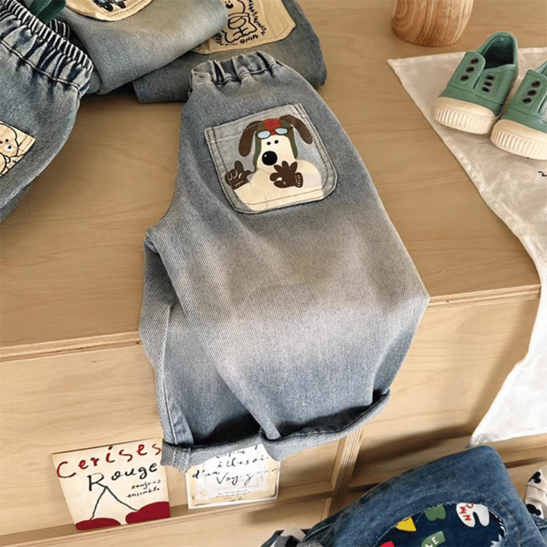 Kids Printed Denim Jeans | Fun Prints with Comfortable Fit