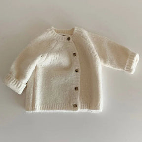 Knitted Kids Vest | Warm Cotton Cardigan for Toddlers
