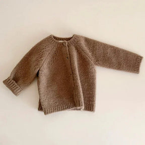 Knitted Kids Vest | Warm Cotton Cardigan for Toddlers