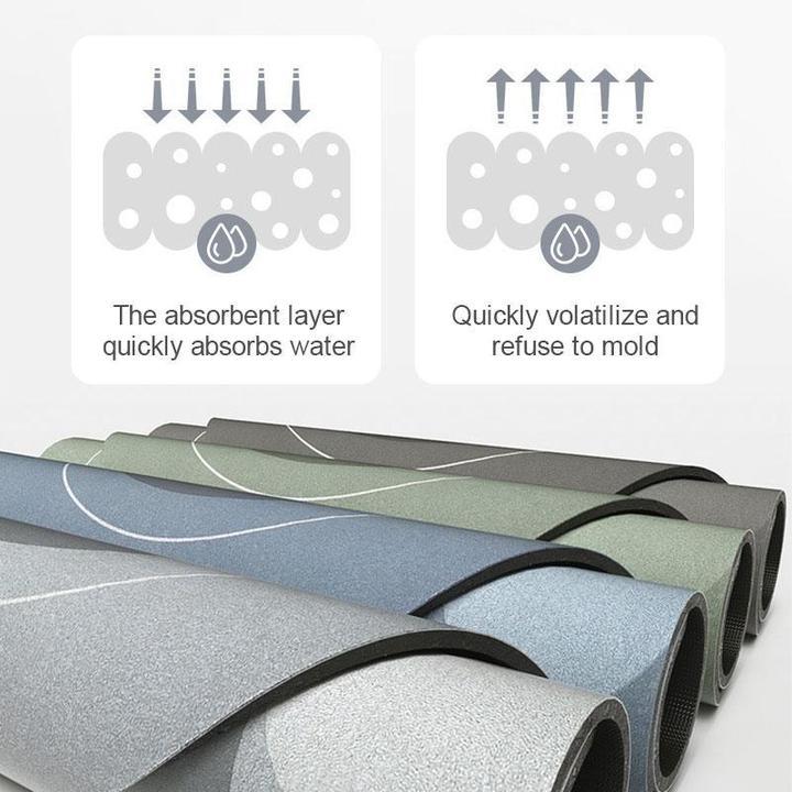 Luxury Quick-Dry Bath Mat | Soft Anti-Slip Water-Resistant Rug