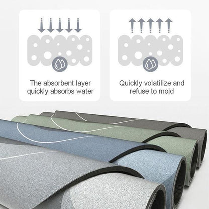 Luxury Quick-Dry Bath Mat | Soft Anti-Slip Water-Resistant Rug