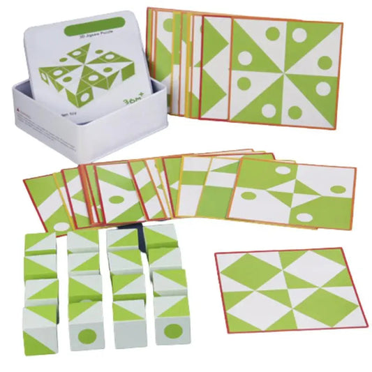 Wooden Puzzle Game for Kids | Creative Problem-Solving Building Toy