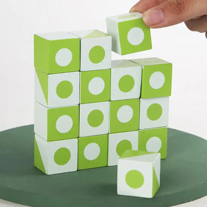Wooden Puzzle Game for Kids | Creative Problem-Solving Building Toy