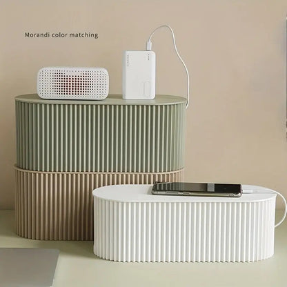 Cable Management Box | Sleek Organizer for Tidy Workspaces