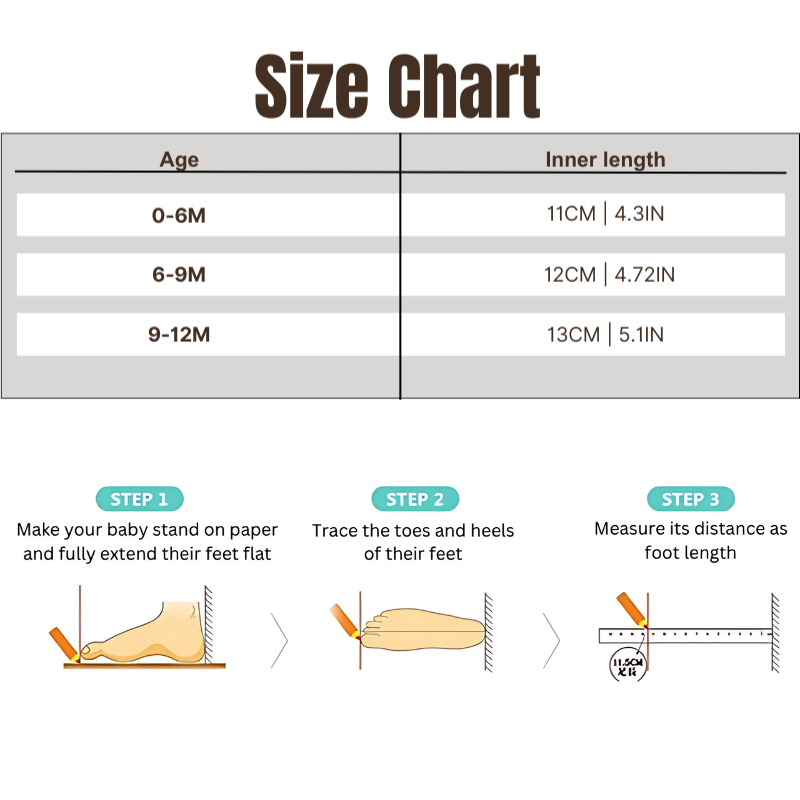 Baby Non-Slip Shoes | Soft, Warm Comfort for Explorers