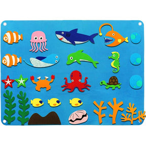Toddler Felt Play Set | Creative Imaginative Adventure for Kids