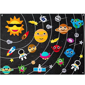 Toddler Felt Play Set | Creative Imaginative Adventure for Kids