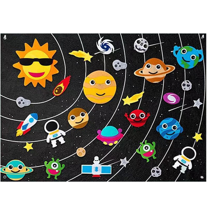 Toddler Felt Play Set | Creative Imaginative Adventure for Kids