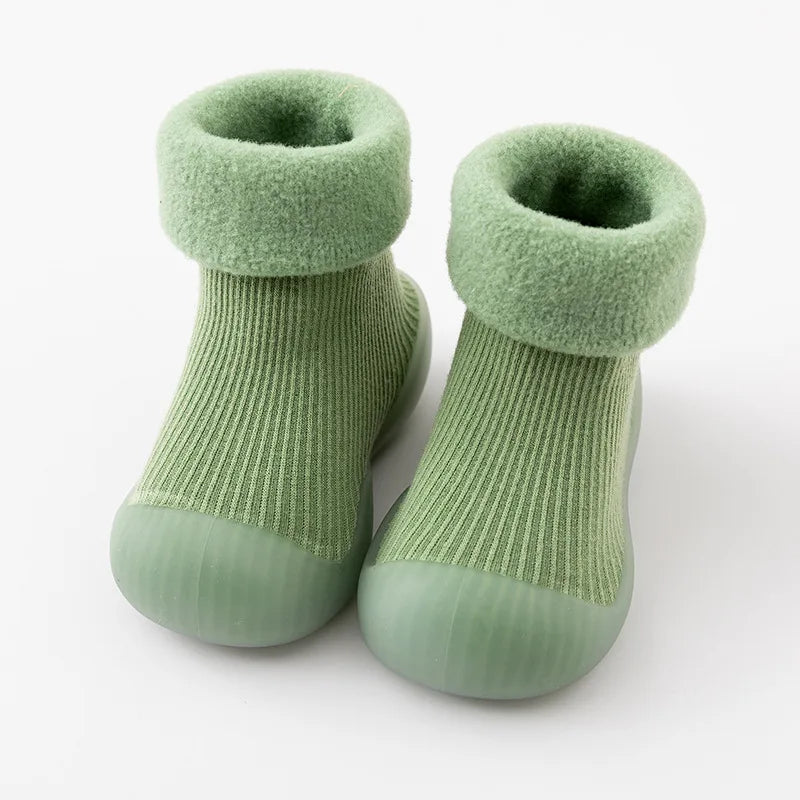 Toddler Sock Shoes | Non-Slip, Warm, Easy On