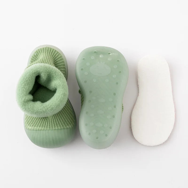 Toddler Sock Shoes | Non-Slip, Warm, Easy On