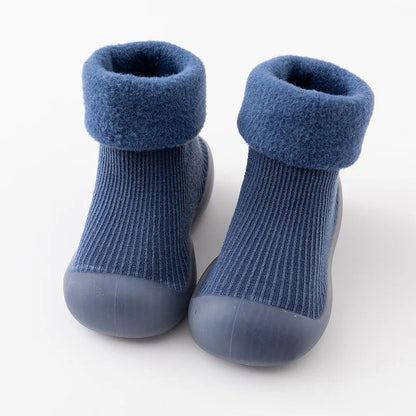 Toddler Sock Shoes | Non-Slip, Warm, Easy On