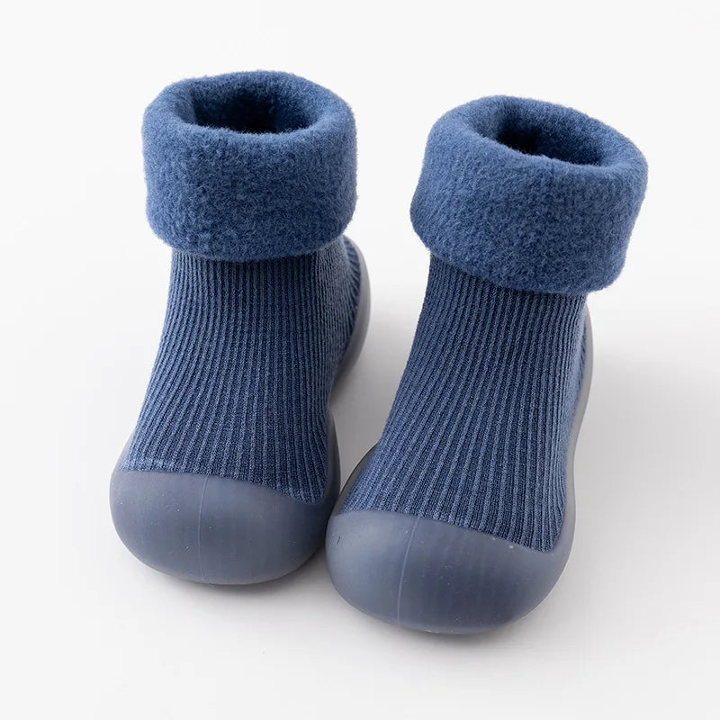 Toddler Sock Shoes | Non-Slip, Warm, Easy On