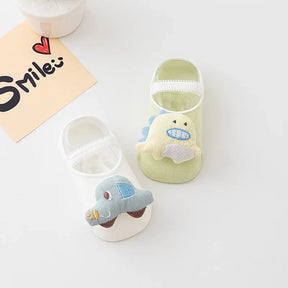 Breathable Baby Socks | Cute 3D Animal Design