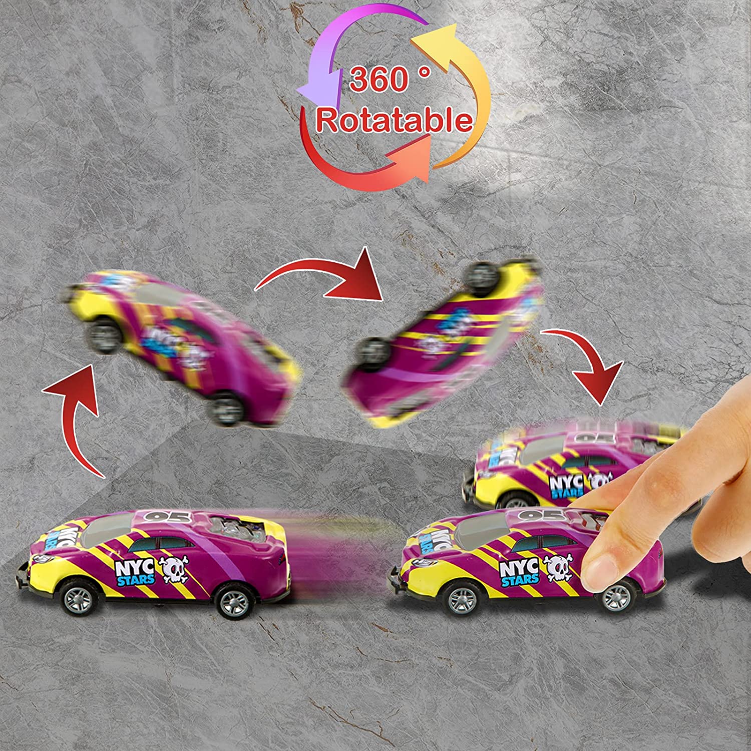 Stunt Car Set for Kids | Perform Backflips and Jumps