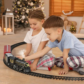 Electric Train Set | Realistic Sounds and Easy Assembly