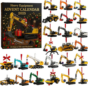 Construction Vehicles Advent Calendar | 24 Days of Building Fun