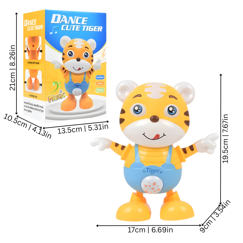 Dancing Electric Tiger Toy | Encourages Active Play and Laughter