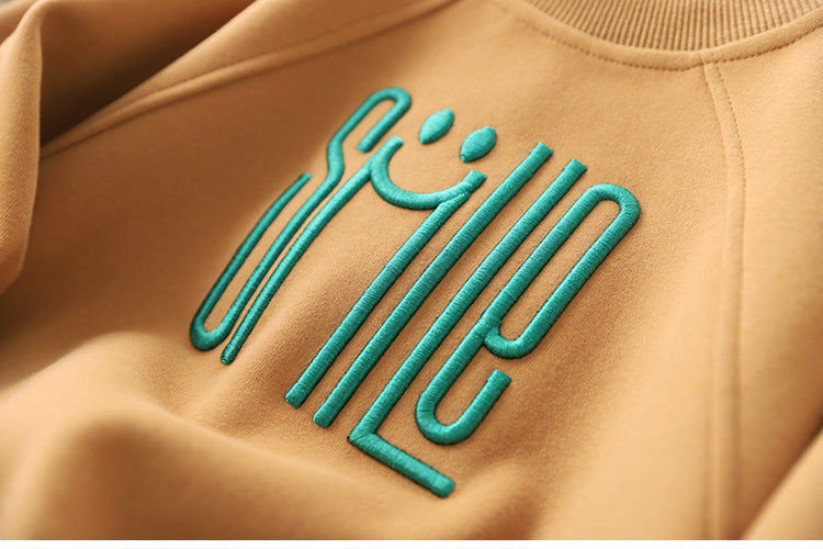 Unisex Kids Smile Sweater | Soft Cotton Blend, Sizes 110-160