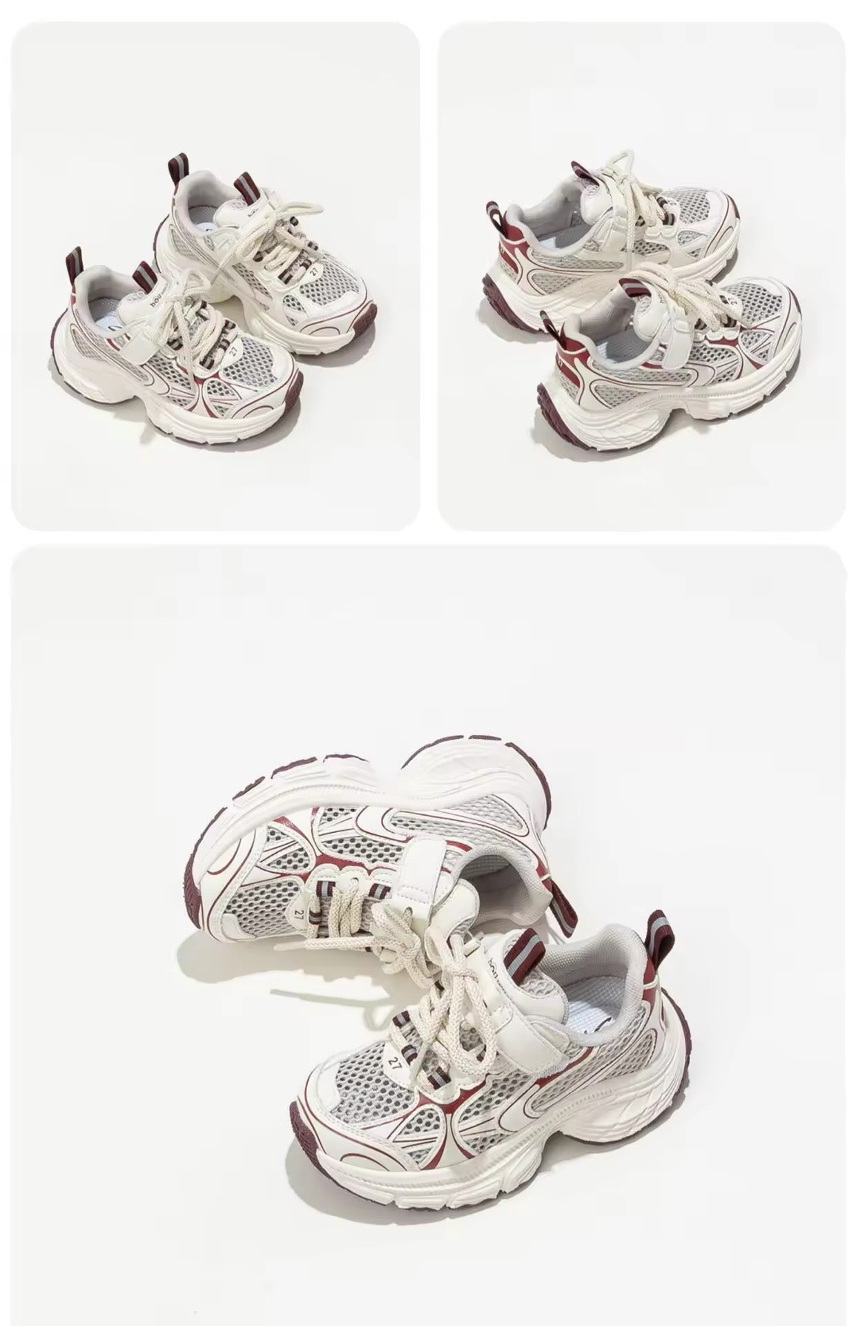 Unisex Kids Slip-On Sneakers | Breathable, Lightweight, Easy On-Off