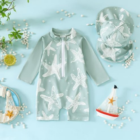 Baby UV Swim Set | Long Sleeves with Sun Hat