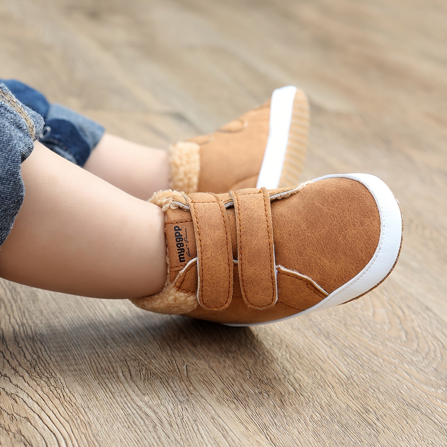 Warm Baby Boots | Soft Fleece Lining and Velcro Closure