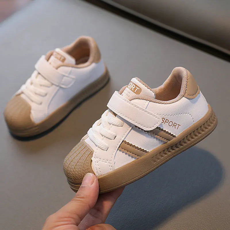 Waterproof Kids' Sneakers | Non-Slip PU Upper for Outdoor Play