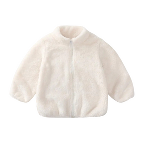 Soft Teddy Jacket for Kids | Cozy Warmth for Cold Days