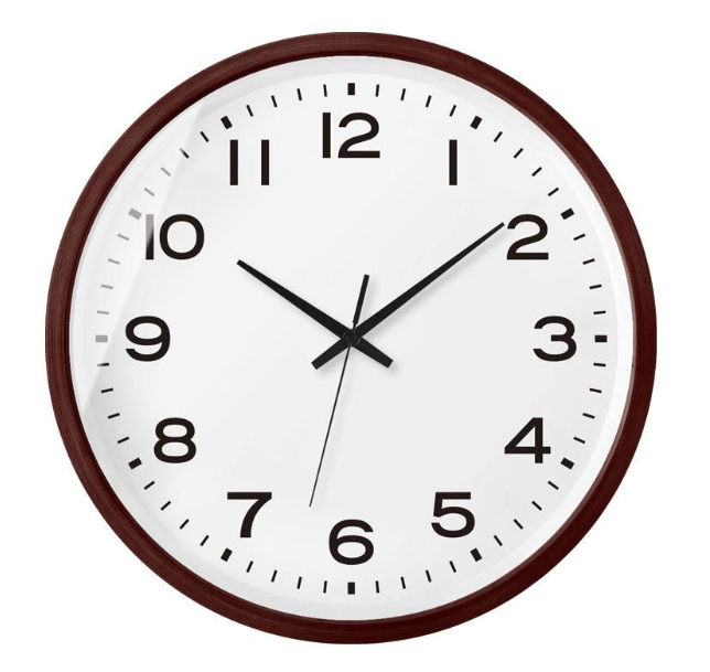 Nordic Wall Clock | Crafted from Natural Wood