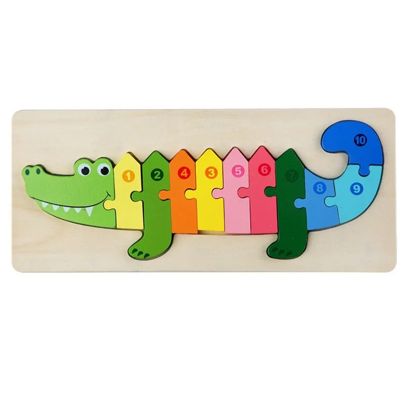 Animal Number Puzzle Set | Engaging Early Learning Activity