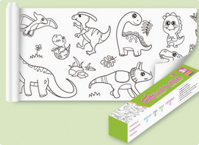 XXL Kids Coloring Page | Self-Adhesive Fun Activity