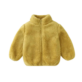 Soft Teddy Jacket for Kids | Cozy Warmth for Cold Days