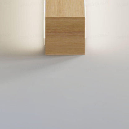 LED Wall Lamp | Solid Wood Design for Cozy Lighting
