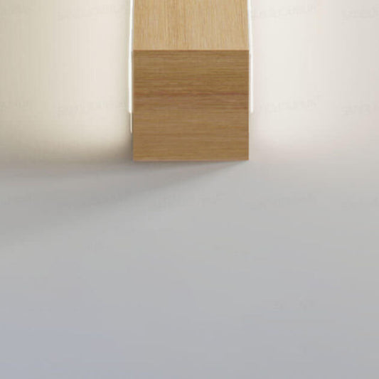 LED Wall Lamp | Solid Wood Design for Cozy Lighting
