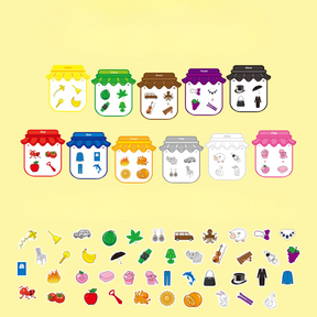 Montessori Learning Magnets | Colorful Play for Skill Development