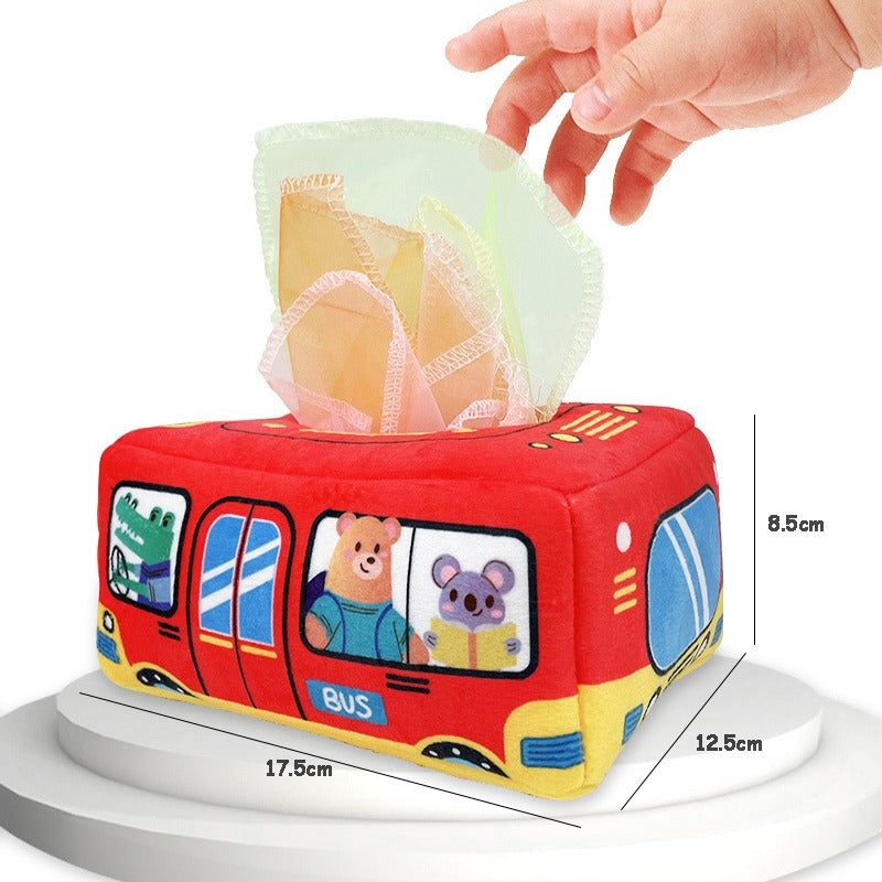 Montessori Sensory Fabric Box | Engaging Educational Toy for Infants