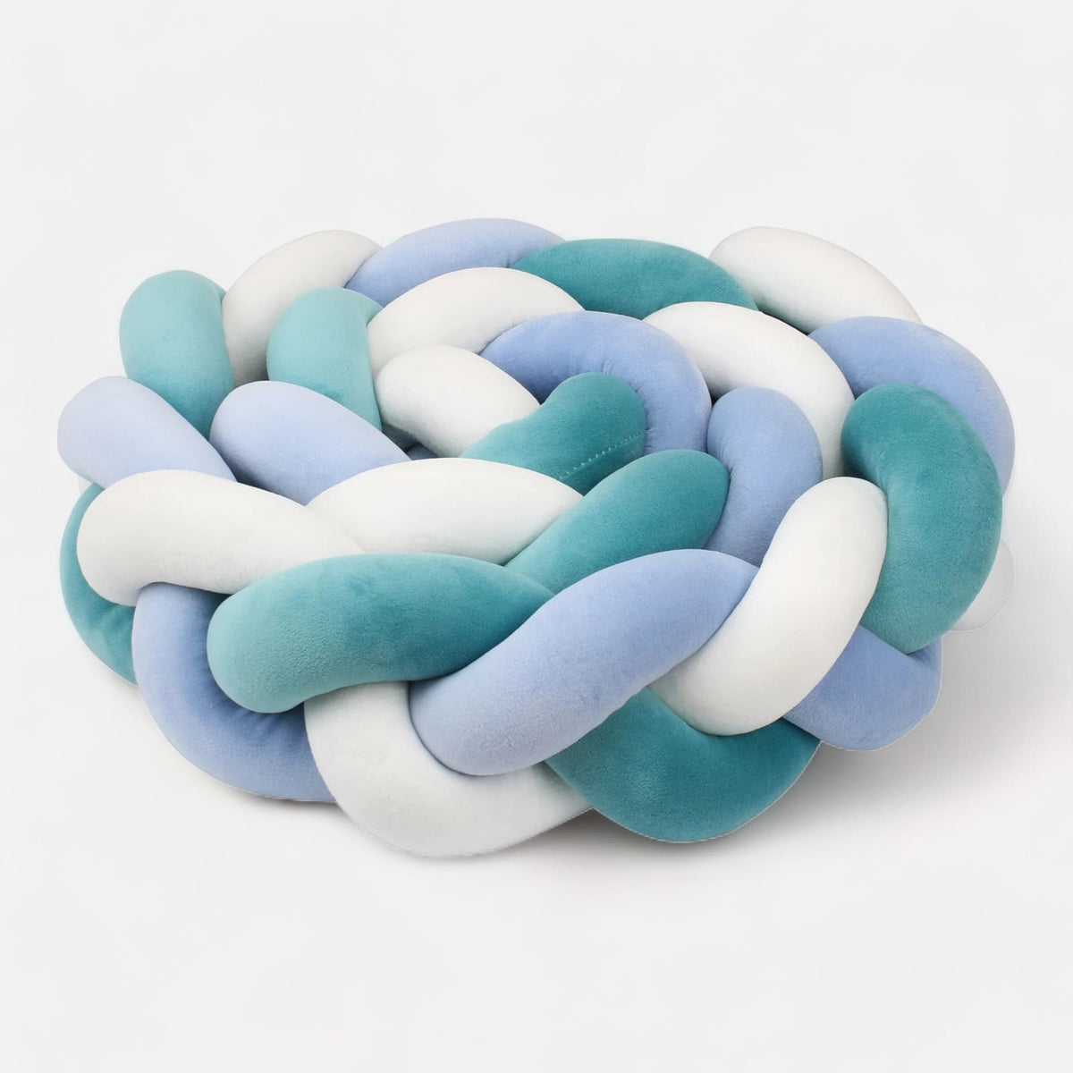 Braided Bed Barrier for Babies | Soft, Stylish Safety for Sleep